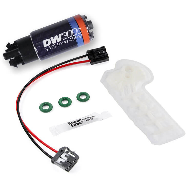 DeatschWerks DW300c 340LPH Fuel Pump w/ Install Kit, 2015+ WRX & 2013+ BRZ/FR-S/86