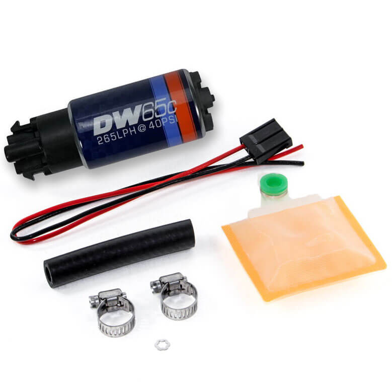 DeatschWerks DW65c 265LPH Fuel Pump w/ Universal Install Kit