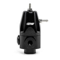 DeatschWerks DWR1000 Adjustable Fuel Pressure Regulator (Dual -6 Inlets, -6 Outlet, Black)