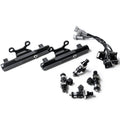 DeatschWerks Fuel Rail Kit w/ 1500cc Injectors, 2002-2014 WRX & 2007-2017 STi