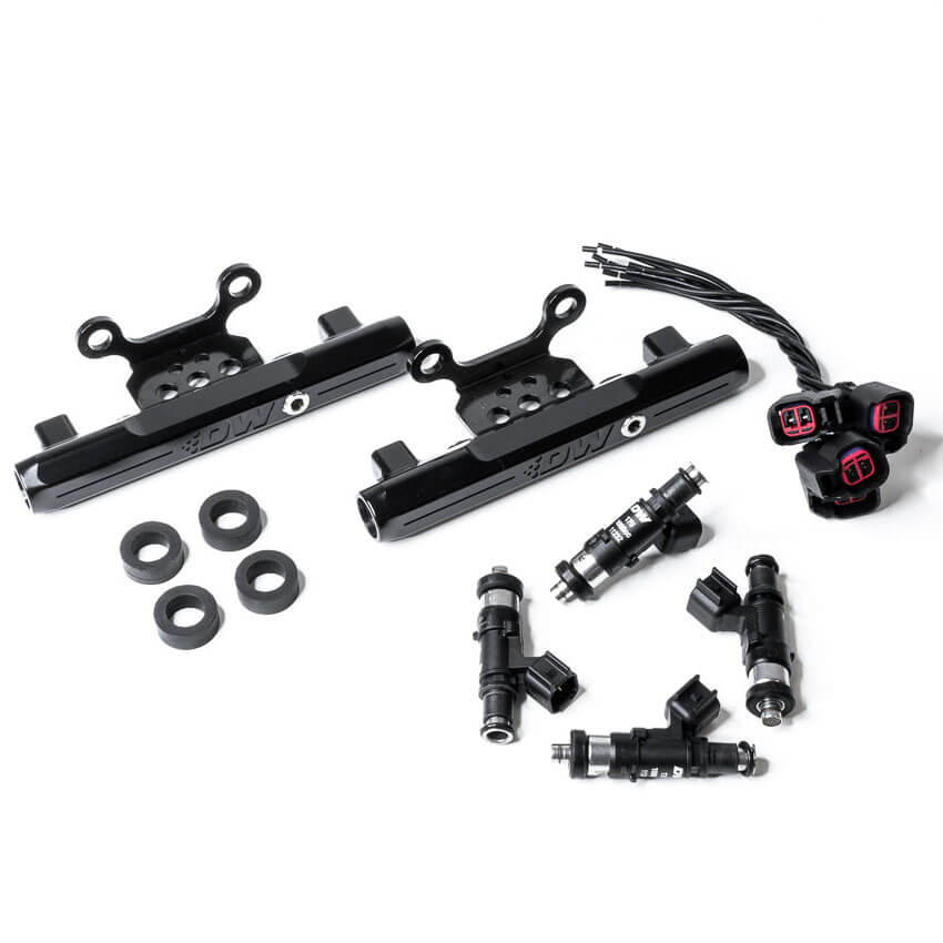 DeatschWerks Top Feed Fuel Rail Conversion Kit w/ 1000cc Injectors, 2004-2006 STi