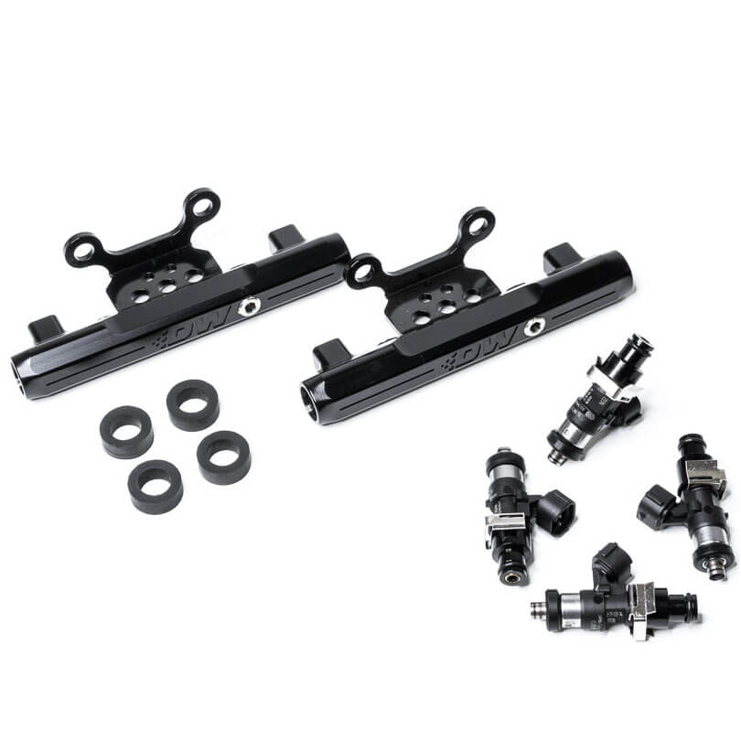 DeatschWerks Top Feed Fuel Rail Conversion Kit w/ 2200cc Injectors, 2004-2006 STi