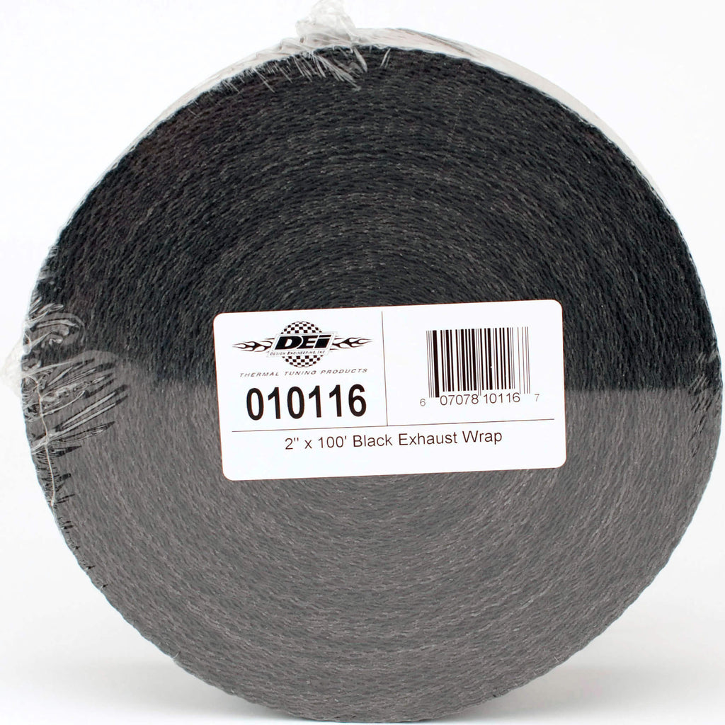 DEI Exhaust Wrap (2in x 100ft, Black) - Angle 2
