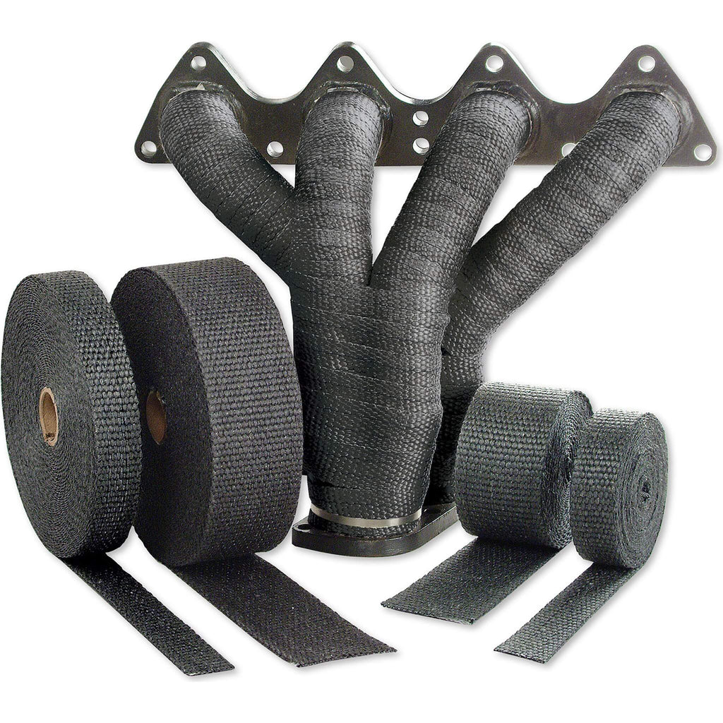 DEI Exhaust Wrap (2in x 100ft, Black) - Angle 3