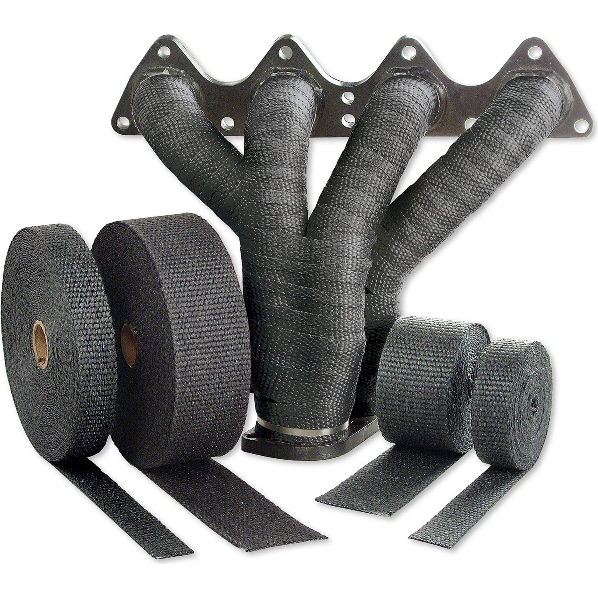 DEI Exhaust Wrap (2in x 100ft, Black) - Angle 3