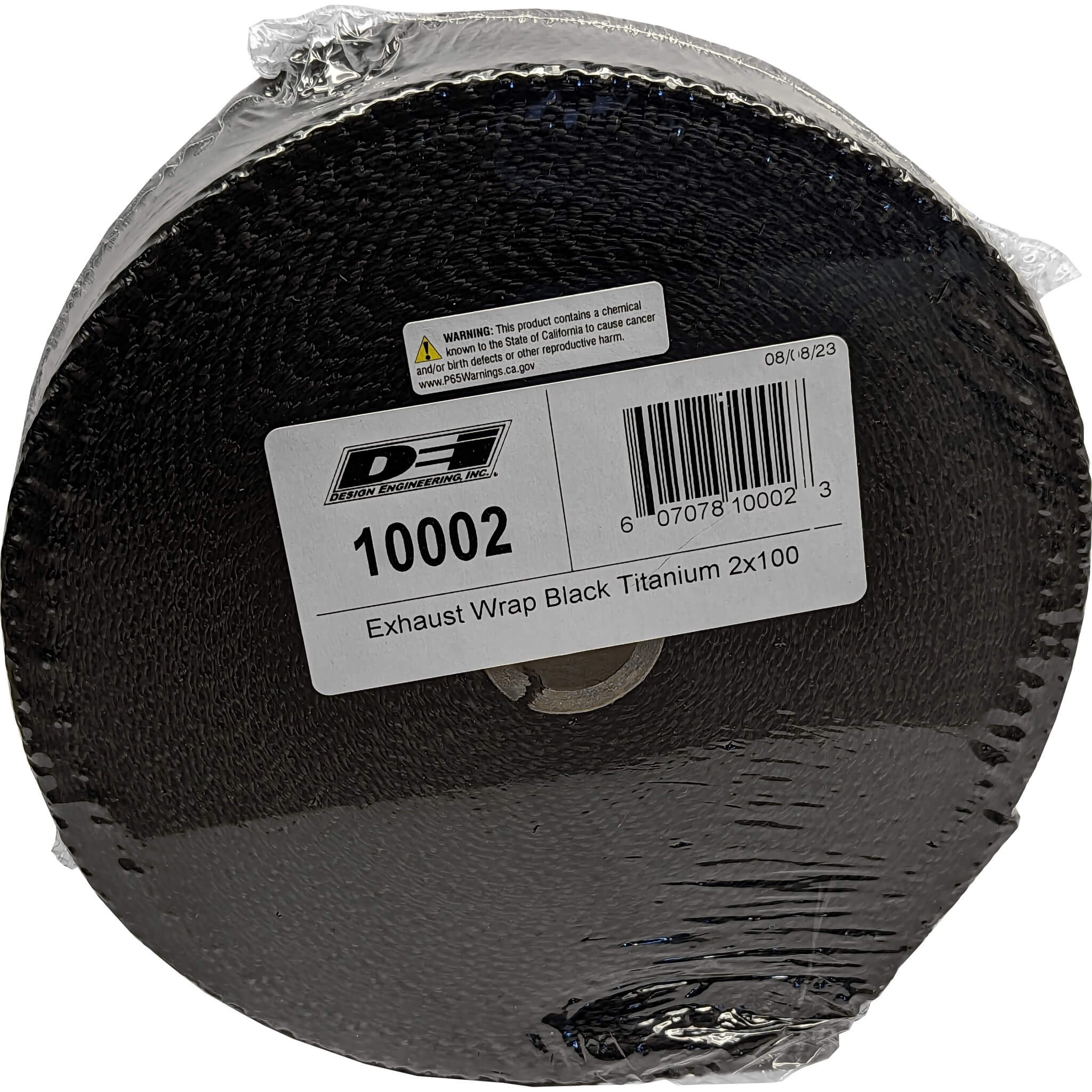 DEI Exhaust Wrap (Black Titanium, 2in x 100ft) - Angle 2