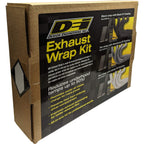 DEI Exhaust Wrap Kit (Tan Wrap, Aluminum Spray, Ties) - Angle 2