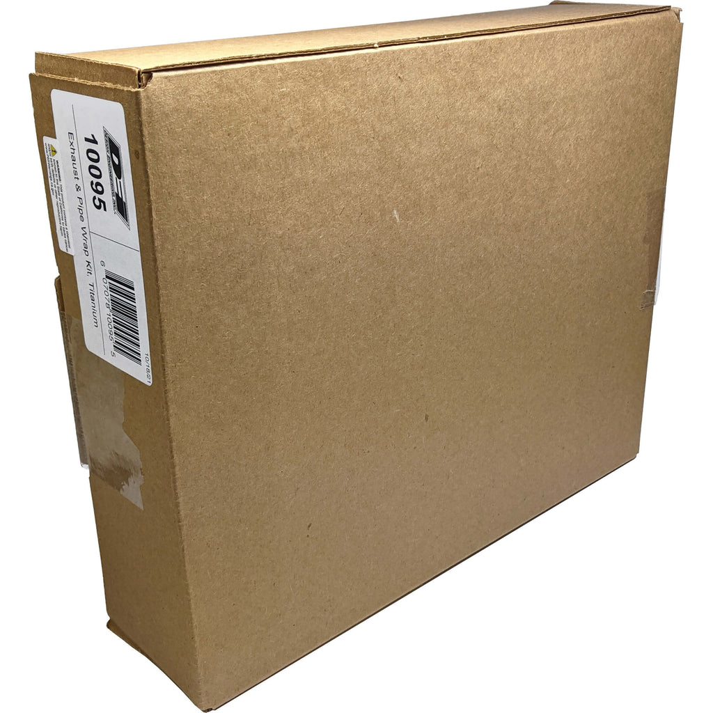 DEI Exhaust Wrap Kit (Titanium) - Angle 2