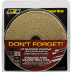 DEI Exhaust Wrap (Tan, 2in x 50ft) - Angle 2