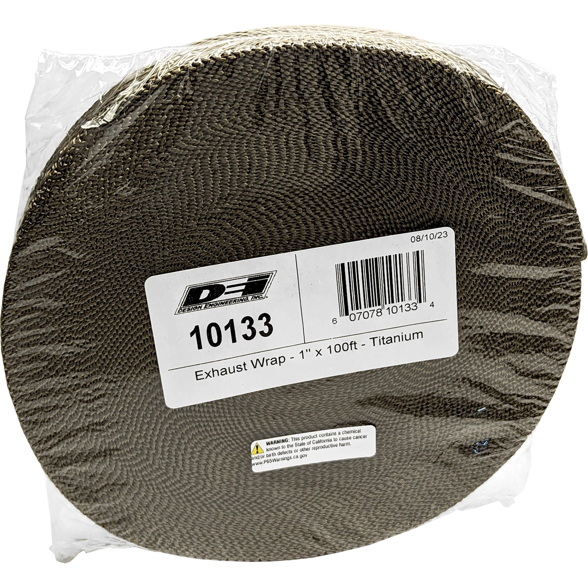 DEI Exhaust Wrap (Titanium, 1in x 100ft) - Angle 2