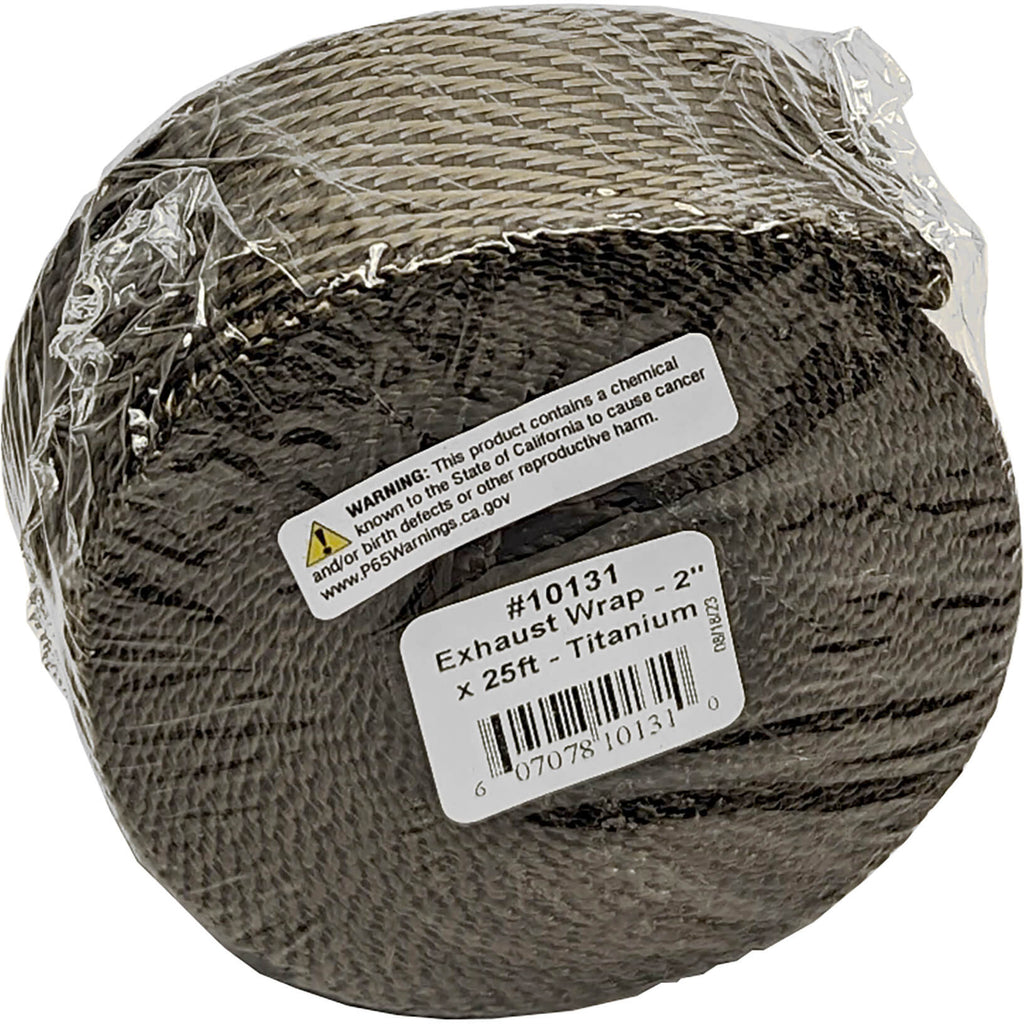 DEI Exhaust Wrap (Titanium, 2in x 25ft) - Angle 2
