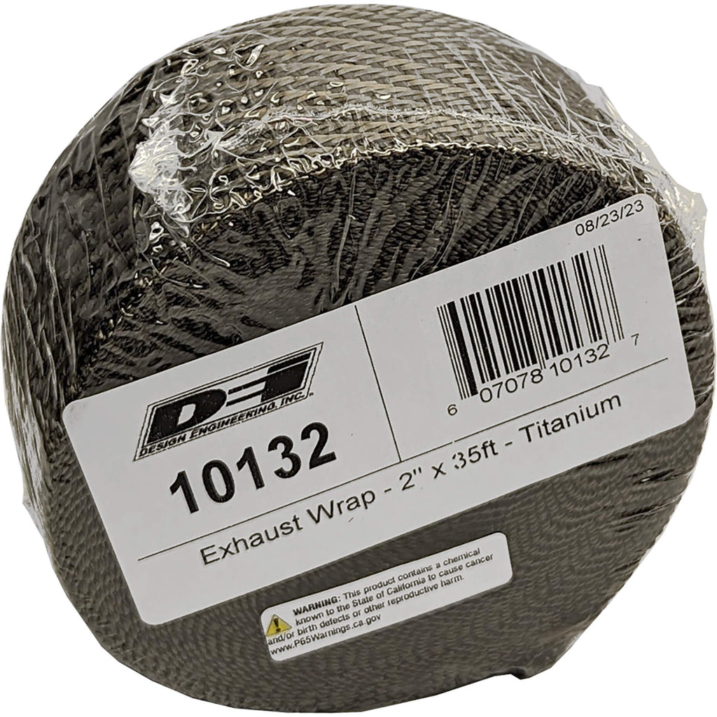 DEI Exhaust Wrap (Titanium, 2in x 35ft) - Angle 2