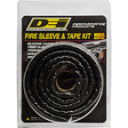 DEI Fire Sleeve & Tape Kit (1in I.D. x 3ft) - Angle 2