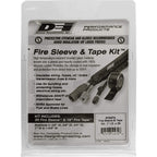DEI Fire Sleeve & Tape Kit (1in I.D. x 3ft) - Angle 3