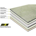 DEI Floor & Tunnel Shield (4ft x 42in) - Angle 2