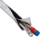 DEI Heat Shroud Aluminized Sleeving (Velcro) 1in x 3ft