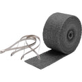 DEI Pipe Wrap Kit (2in x 25ft, Black, w/ Ties)