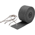 DEI Pipe Wrap Kit (2in x 25ft, Black, w/ Ties)