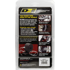DEI Pipe Wrap Kit (2in x 25ft, Black, w/ Ties) - Angle 3
