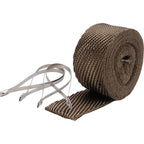 DEI Pipe Wrap Kit w/ Ties (Titanium, 2in x 25ft)