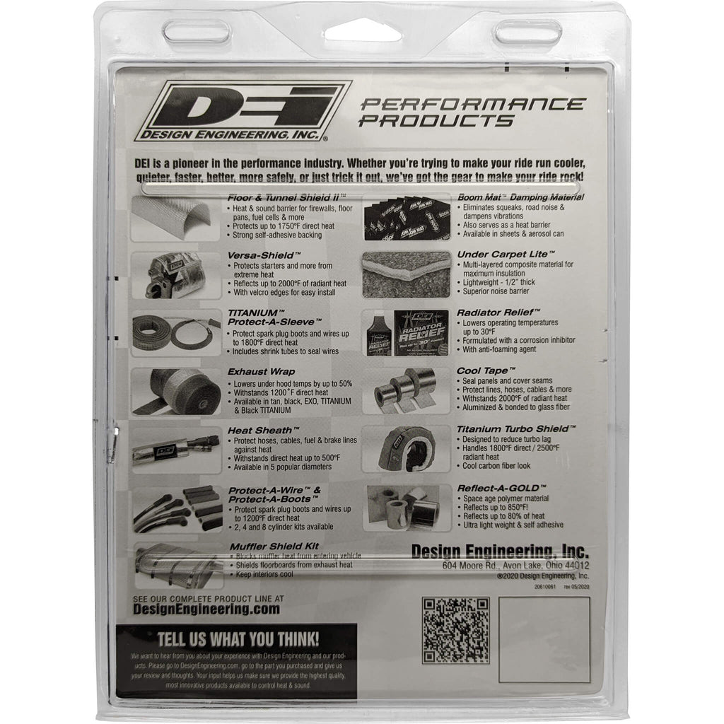 DEI Reflect-A-Cool Sheet (12in x 24in) - Angle 3