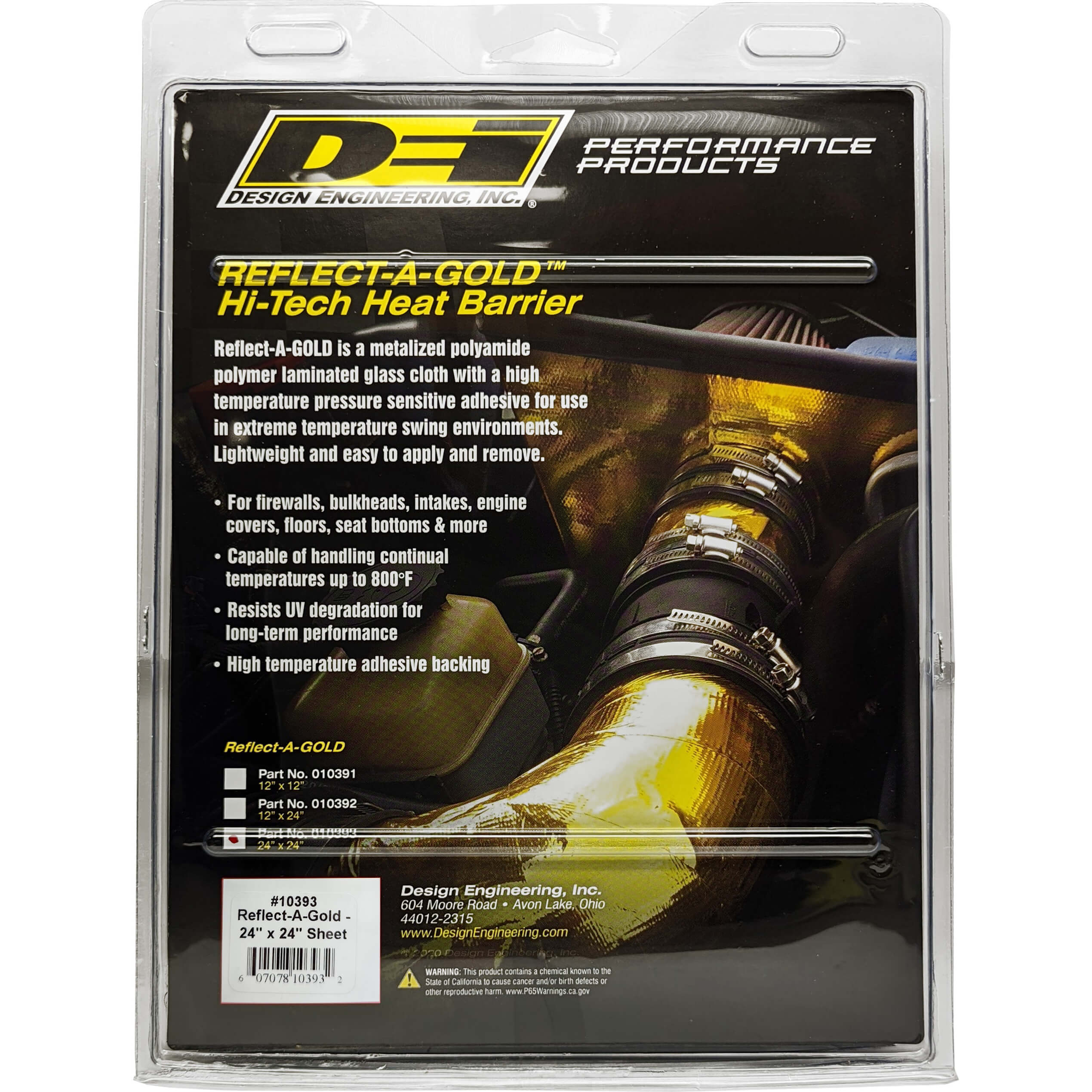 DEI Reflect-A-Gold (24in x 24in Sheet) - Angle 4