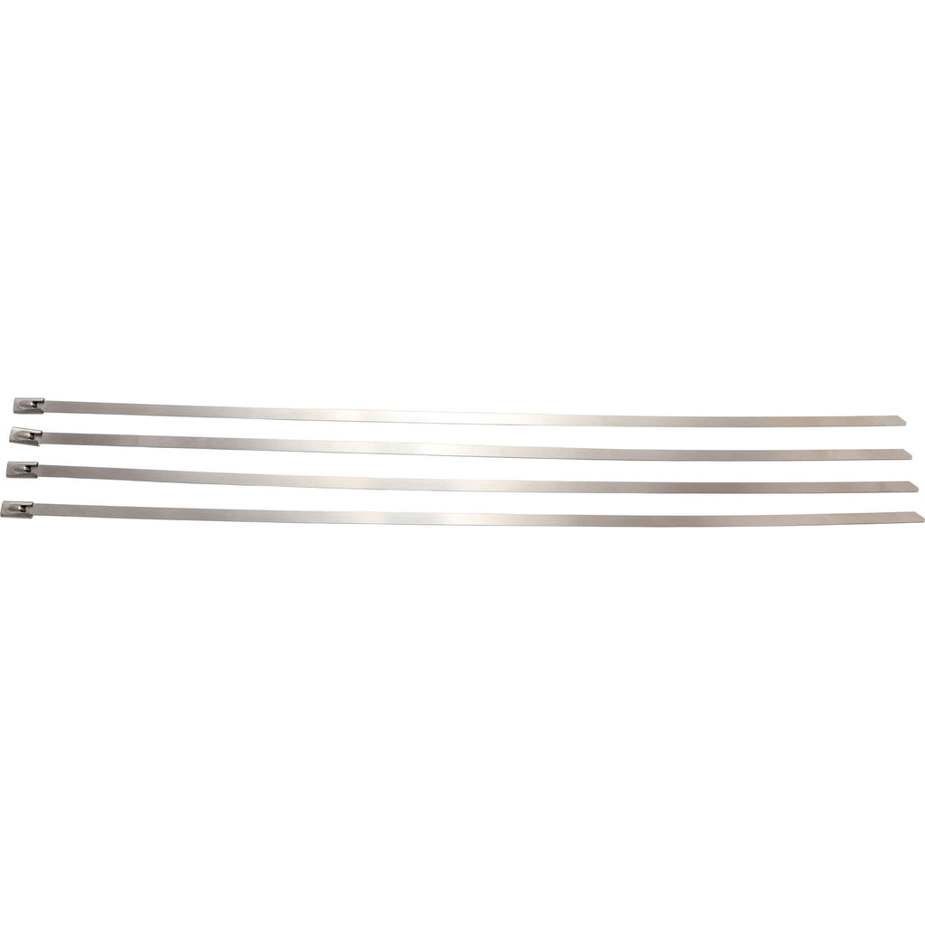DEI Stainless Steel Locking Ties (14in, Pack/4)