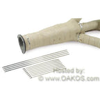 DEI Stainless Steel Locking Ties (14in, Pack/4) - Angle 4