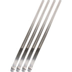 DEI Stainless Steel Positive Lock Ties (12mm x 14in, Pack/4)