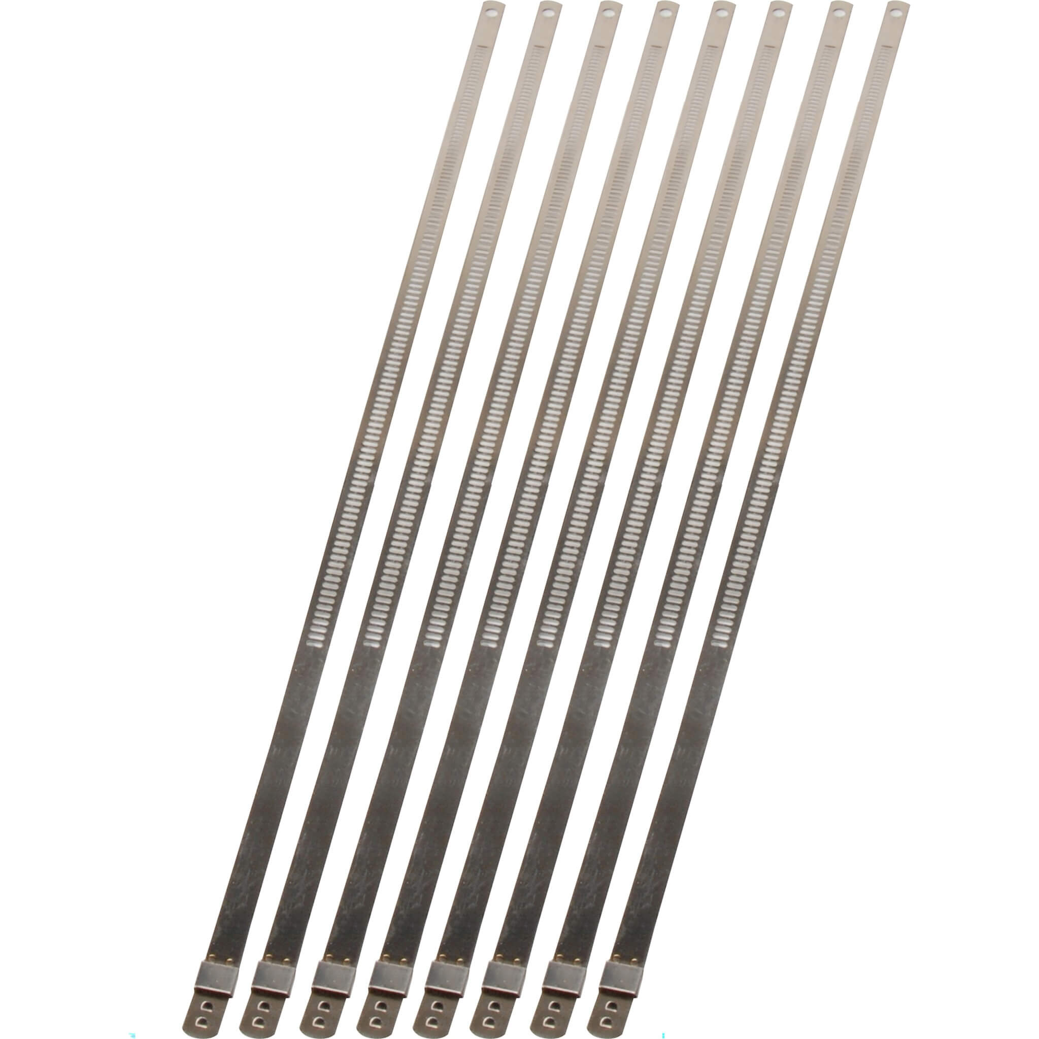 DEI Stainless Steel Positive Lock Ties (7mm x 9in, Pack/8)