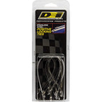 DEI Stainless Steel Positive Lock Ties (7mm x 9in, Pack/8) - Angle 2