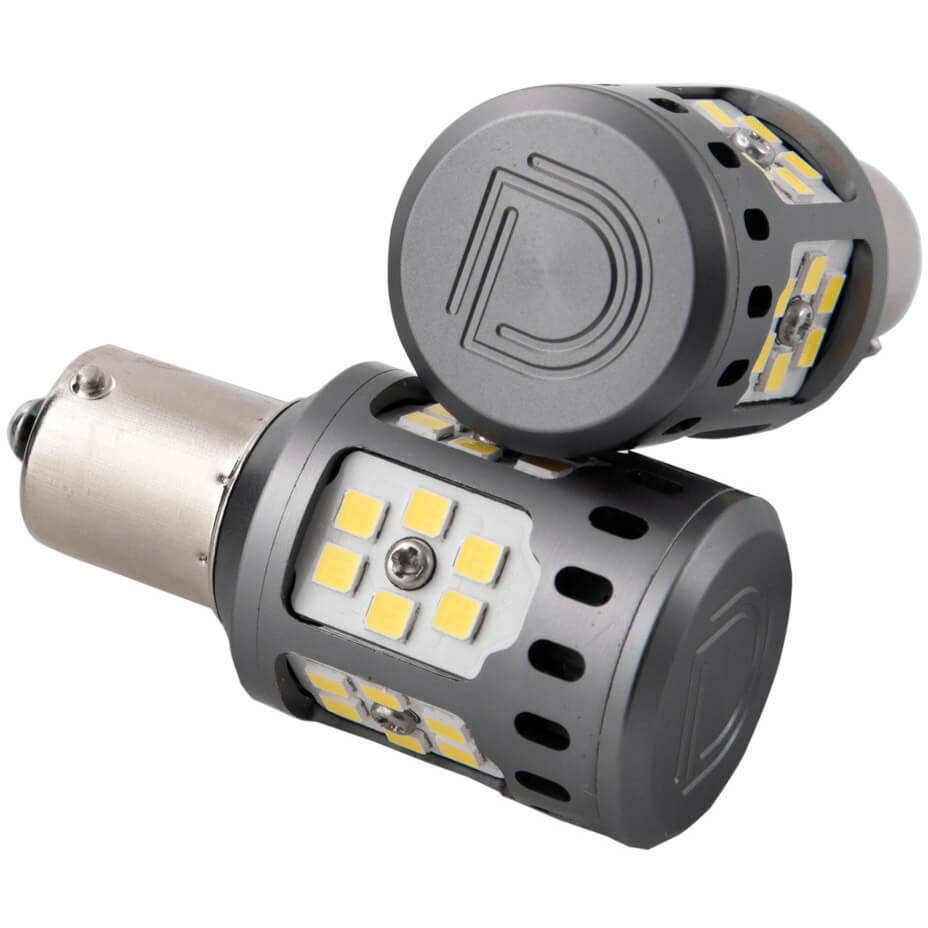 Diode Dynamics 1156 XPR LED Bulb (Cool White, Single) - Angle 2