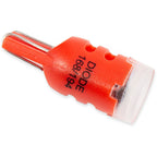 Diode Dynamics 194 HP3 LED License/Sidemarker/C-Light Bulb (Red, Single), 2015-2025 WRX & STi