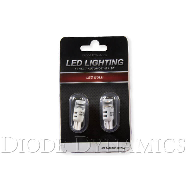 Diode Dynamics 194 HP3 LED License/Sidemarker/C-Light Bulbs (Cool White, Pair), 2015-2025 WRX & STi - Angle 2