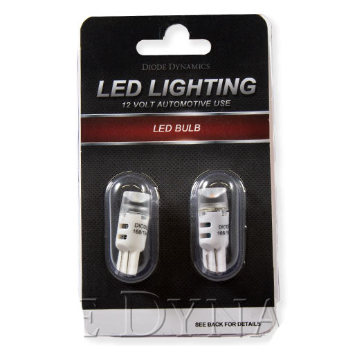 Diode Dynamics 194 HP3 LED License/Sidemarker/C-Light Bulbs (Natural White, Pair), 2015-2026 WRX & STi
