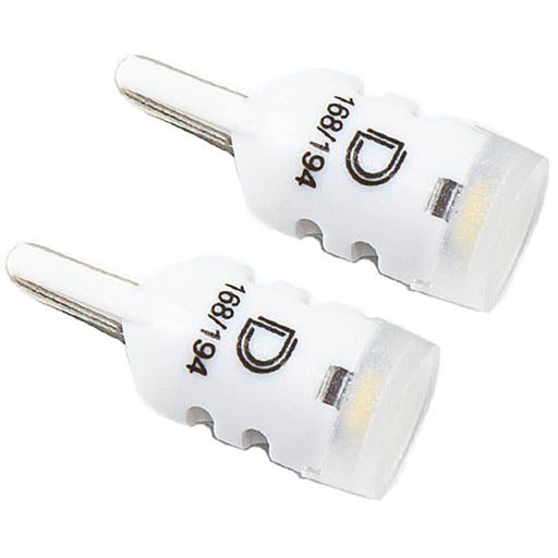 Diode Dynamics 194 HP3 LED License/Sidemarker/C-Light Bulbs (Pure White, Pair), 2013-2023 BRZ/FR-S/86
