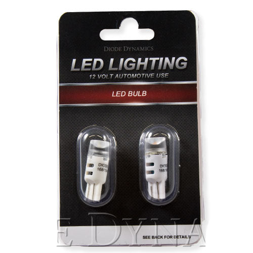 Diode Dynamics 194 HP3 LED License/Sidemarker/C-Light Bulbs (Pure White, Pair), 2013-2023 BRZ/FR-S/86 - Angle 2