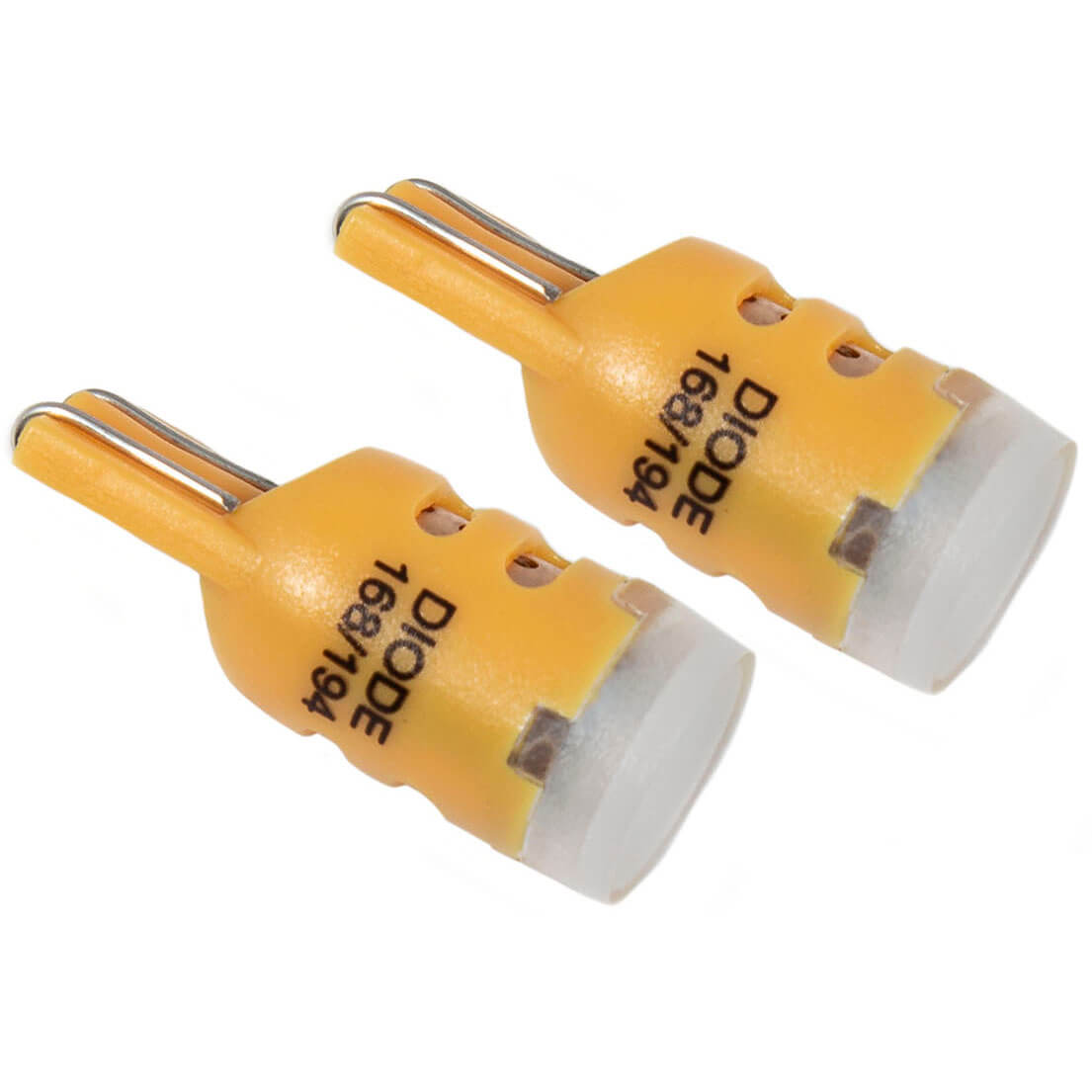 Diode Dynamics 194 HP5 LED License/Sidemarker/C-Light Bulbs (Amber, Pair), 2015-2025 WRX & STi