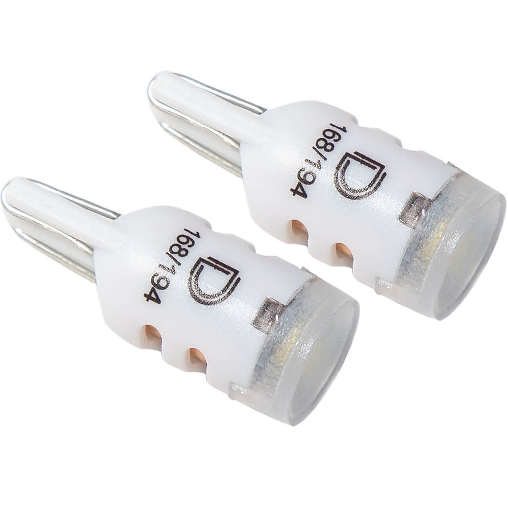 Diode Dynamics 194 HP5 LED License/Sidemarker/C-Light Bulbs (Warm White, Pair), 2015-2025 WRX & STi