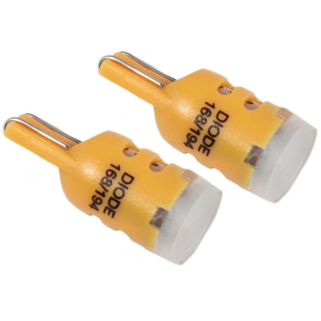 Diode Dynamics 194 HP5 Short LED Bulbs (Amber, Pair)