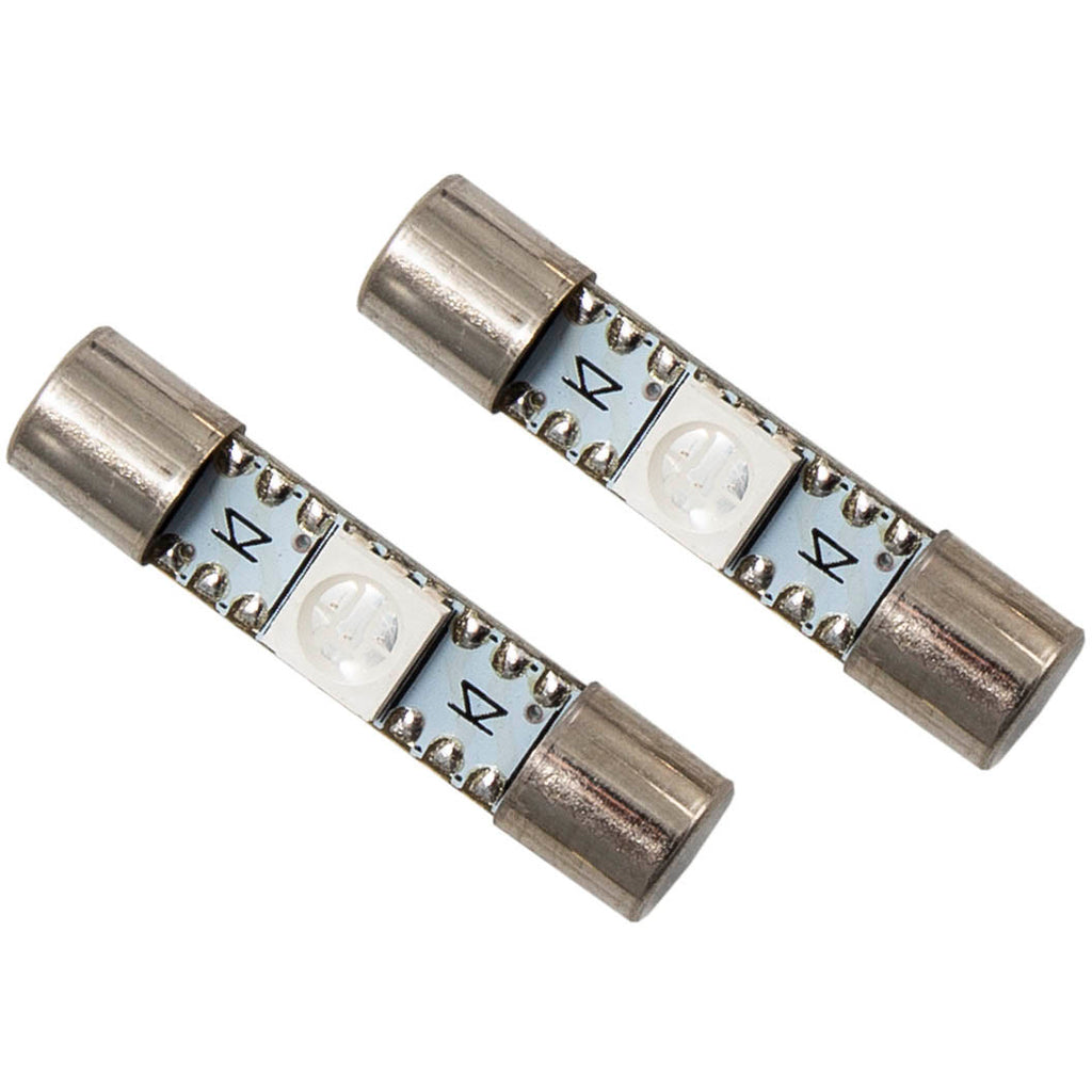 Diode Dynamics 28mm SMF1 LED Vanity Light Bulbs (Blue, Pair), 2015-2025 WRX & 2015-2021 STi