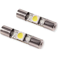 Diode Dynamics 28mm SMF1 LED Vanity Light Bulbs (Red, Pair), 2015-2025 WRX & 2015-2021 STi