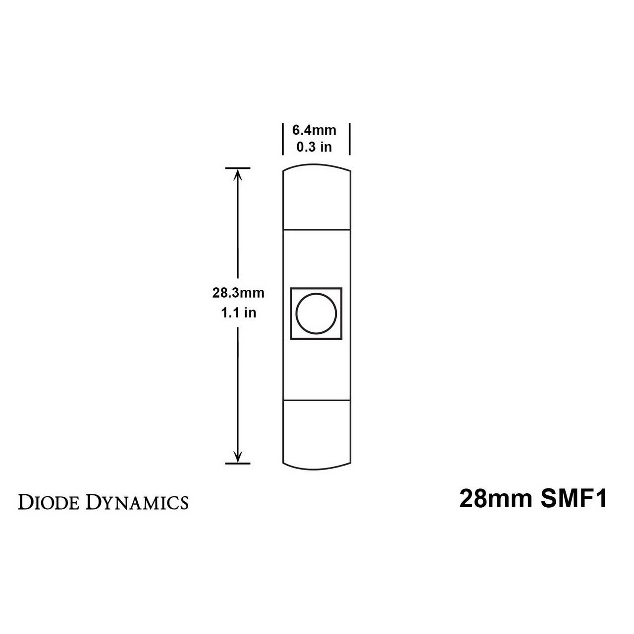 Diode Dynamics 28mm SMF1 LED Vanity Light Bulbs (Red, Pair), 2015-2025 WRX & 2015-2021 STi - Angle 3
