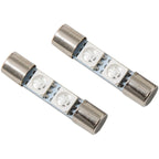 Diode Dynamics 28mm SMF2 LED Vanity Light Bulbs (24 Lumens, Blue, Pair), 2015-2025 WRX & STi