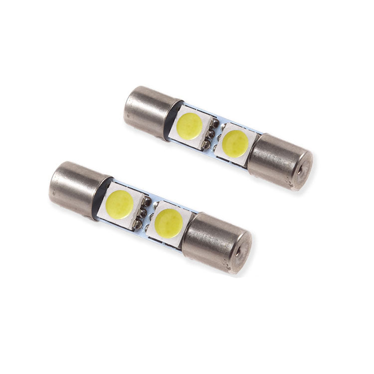 Diode Dynamics 28mm SMF2 LED Vanity Light Bulbs (24 Lumens, White, Pair), 2015-2025 WRX & 2015-2021 STi