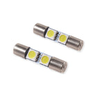 Diode Dynamics 28mm SMF2 LED Vanity Light Bulbs (24 Lumens, White, Pair), 2015-2025 WRX & 2015-2021 STi