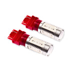 Diode Dynamics 3157 HP11 LED Rear Turn Signal Bulbs (Red, 310 Lumens, Pair), 2000-2017 Focus