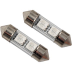 Diode Dynamics 31mm SMF2 LED Map Light Bulbs (24 Lumens, Amber, Pair), 2015-2025 WRX & STi