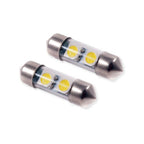 Diode Dynamics 31mm SMF2 LED Map Light Bulbs (24 Lumens, Warm White, Pair), 2015-2025 WRX & STi