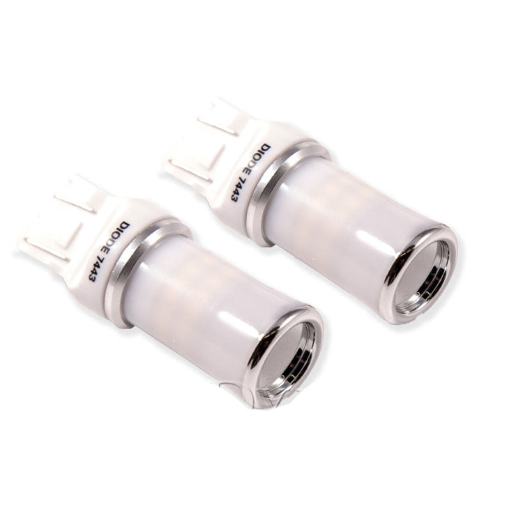 Diode Dynamics 7443 HP48 LED Signal Bulbs (Cool White, 510 Lumens, Pair), 2015-2025 WRX & 2015-2021 STi